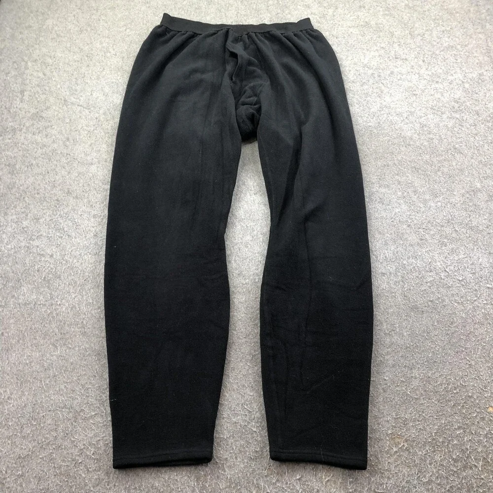 Patagonia Pants Mens XL Black Thermal Capilene Long Johns Base Layer Underwear